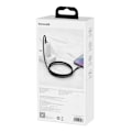 Miniatyrbillede 3 af 8: Baseus Type-C - Type-C cable Tungsten Gold Fast charging and data 100W (20V/5A) 1m Black (CATWJ-01)