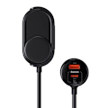 Miniatyrbillede 4 af 9: Baseus High Efficiency 1for2 Car Charger 30W