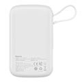 Miniatyrbilde 3 av 7: Baseus Qpow PRO Powerbank with cable USB-C / 2xUSB / 10000mAh / 20W