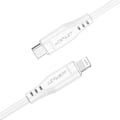 Miniatyrbillede 2 af 4: Cable USB MFI Acefast C3-01, USB-C to Lightning, 30W, 1.2m (white)