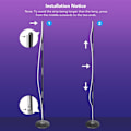Miniatyrbillede 8 af 8: Govee LED Floor Lamp Smart floor lighting Wi-Fi/Bluetooth