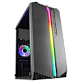 Miniatyrbild 2 av 8: Mars Gaming MC-S1 PC Case mATX / ARGB / Window