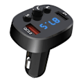 Miniatyrbillede 1 af 5: XO BCC03 Transmiter FM Bluetooth MP3 car charger 18W