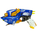 Miniatyrbillede 3 af 8: Dinobots 2 in 1 Dinosaur Shotgun Blue Pterosaur Shield