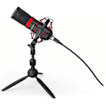 Miniatyrbillede 4 af 9: Endorfy mikrofon Streaming T / streamovací / stojánek / pop-up filtr / 3,5mm jack / USB-C