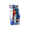 Pikkukuva 4 / 4: Space rocket with metal spacecraft  Aerospace Light and sound effects PULL-BACK