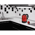 Miniatyrbillede 1 af 6: Omega kettle OEK802 1.8l 1500W, red