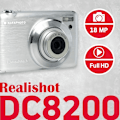 Miniatyrbillede 4 af 7: AgfaPhoto Realishot DC8200, silver