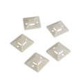 Miniatyrbillede 1 af 3: Cable Tie Mounts 28x28 mm | KAB0044 | Adhesive base for cable ties. For the structured laying of cables or hoses.