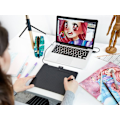 Pikkukuva 11 / 11: TABLETA grafica Wacom  Intuos M Bluetooth, Black "CTL-6100WLK-N" (timbru verde 0.18 lei)