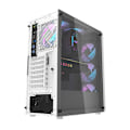 Miniatyrbillede 1 af 6: Computer case Darkflash DK351+ 4 fans (white)