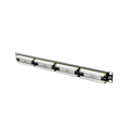 Miniatyrbillede 4 af 5: Lanberg patch panel 24 port 1U Cat.5e UTP Black PPU5-1024-B