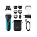 Pikkukuva 2 / 4: Braun | Shaver with trimmer | Series 3 Shave&Style 3010BT | Operating time (max) 45 min | Wet & Dry | NiMH | Black/Blue
