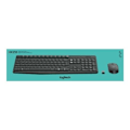 Miniatyrbilde 2 av 5: Logitech MK235 keyboard Mouse included USB QWERTY US International Grey
