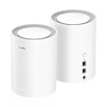 Miniatyrbillede 5 af 5: Cudy M1800 2-pack Dual-band (2.4 GHz / 5 GHz) Wi-Fi 6 (802.11ax) White 1 Internal