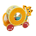 Miniatyrbillede 3 af 5: Fox to pull on wheels Wooden Blocks Sorter