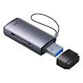 Pikkukuva 6 / 11: Baseus Card Reader Lite Series SD / TF to USB-A, Gray (WKQX060013)