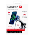 Pikkukuva 3 / 6: Swissten magnetický držák do auta s bezdrátovým nabíjením 15w dashboard (kompatibilní s magsafe)