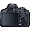 Miniatyrbild 2 av 9: Canon | SLR Camera Kit | Megapixel 24.1 MP | ISO sensitivity (max) 12800 | Display diagonal 3.0 " | Wi-Fi | Video recording | APS-C | Black