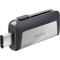 Miniatyrbillede 1 af 11: Sandisk Ultra Dual Drive USB Type-C USB flash drive 128 GB USB Type-A / USB Type-C 3.2 Gen 1 (3.1 Gen 1) Black,Silver