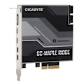 Miniatyrbillede 2 af 3: Gigabyte Thunderbolt-Adapter GC-MAPLE RIDGE (rev. 1.0) - PCIe 3.0 x4 - 2x Thunderbolt 4 - 2x Mini DP