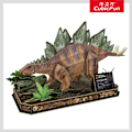 Miniatyrbillede 2 af 3: CUBIC FUN National Geographic 3D puzzle Stegosaurus