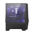 Miniatyrbilde 2 av 4: MSI MAG FORGE 100M Mid Tower Gaming Computer Case 'Black, 2x 120mm ARGB PWM Fan, 1x 120mm Fan, 1-6 ARGB Hub, Mystic Light Sync, Tempered Glass Panel,