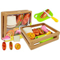 Pikkukuva 1 / 9: Hot-Dog Set for Cutting Indredients in a Basket