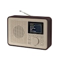 Miniatyrbillede 1 af 5: Denver DAB-60DW Portable Analog & digital Wood