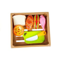 Miniatyrbilde 3 av 9: Hot-Dog Set for Cutting Indredients in a Basket