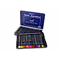 Miniatyrbillede 3 af 4: Set of 48 Watercolor Pencils Metal Container