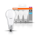 Miniatyrbillede 1 af 3: SET 3 becuri LED Osram, soclu E27, putere 14W, forma clasic, lumina alb, alimentare 220 - 240 V, "000004058075819559" (timbru verde 1.35 lei)