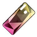 Miniatyrbilde 1 av 3: Mocco Stone Ombre Back Case Silicone Case With gradient Color For Apple iPhone 11 Pro Max Yellow - Pink