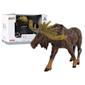Pikkukuva 1 / 3: Moose Figurine Forest Animals