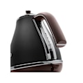 Miniatyrbillede 3 af 3: Delonghi | Icona Vintage | KBOV2001BK | Standard kettle | 2000 W | 1.7 L | Stainless steel | 360° rotational base | Black