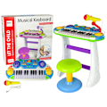 Miniatyrbillede 1 af 5: Organ Keyboard Chair Microphone Blue