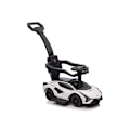 Pikkukuva 3 / 9: Lamborghini QLS-996T Ride-on With Pusher White