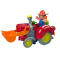 Pikkukuva 4 / 4: Interactive Tractor Excavator Battery Music Lights