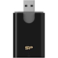 Miniatyrbilde 1 av 4: Silicon Power memory card reader Combo USB 3.2, black