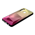 Miniatyrbillede 2 af 3: Mocco Stone Ombre Back Case Silicone Case With gradient Color For Samsung A705 Galaxy A70 Yellow - Pink