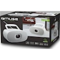 Miniatyrbilde 3 av 3: Muse | MD-202RDW | Portable radio CD player | White