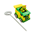 Miniatyrbillede 4 af 11: TMNT vehicle with figure Rad Rip Racers, assort., 71046