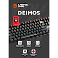 Miniatyrbillede 5 af 5: CANYON keyboard Deimos GK-4 Rainbow US Wired Black
