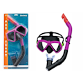 Pikkukuva 2 / 10: Diving Set Mask with Tube Pink 24070