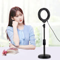 Miniatyrbilde 6 av 8: Ring LED lamp Puluz with adjustable base PU391