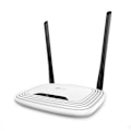 Miniatyrbillede 3 af 4: TP-Link TL-WR841N wireless router Fast Ethernet Single-band (2.4 GHz) White