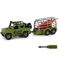 Miniatyrbild 2 av 7: DIY Green Dinosaur Terrain Transporter Car