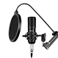 Miniatyrbillede 1 af 3: Condenser microphone Puluz PU612B Studio Broadcast
