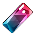 Pikkukuva 1 / 3: Mocco Stone Ombre Back Case Silicone Case With gradient Color For Apple iPhone 11 Pro Max Pink - Blue