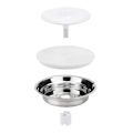 Miniatyrbilde 2 av 5: PETKIT | Smart Pet Drinking Fountain | Eversweet 3 Pro (Wireless Pump) | Capacity 1.35 L | Filtering | Material Stainless Steel, ABS | White
